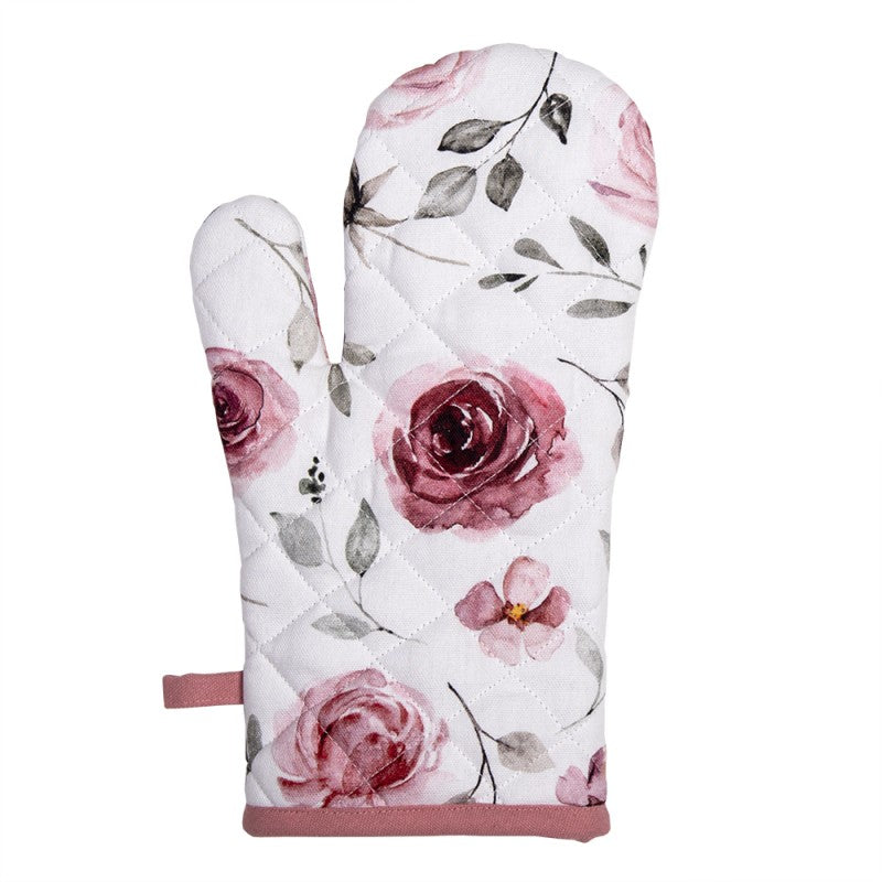 Clayre & Eef - Rustic Rose Ofenhandschuh