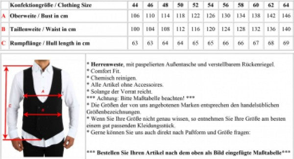 H.K. Mandel - Weste in Weinrot